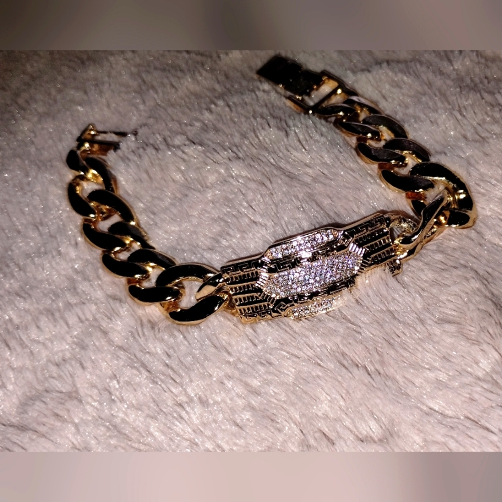 Gold Chain Bracelet (Monaco) 18k
